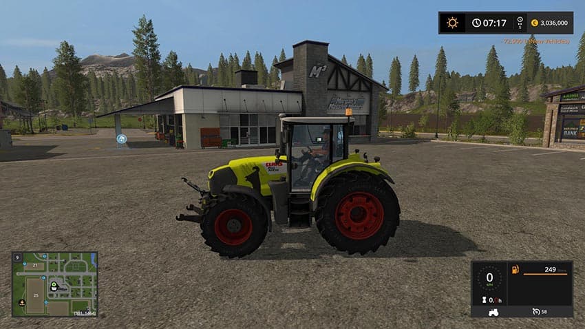 CLAAS Arion 650F 2