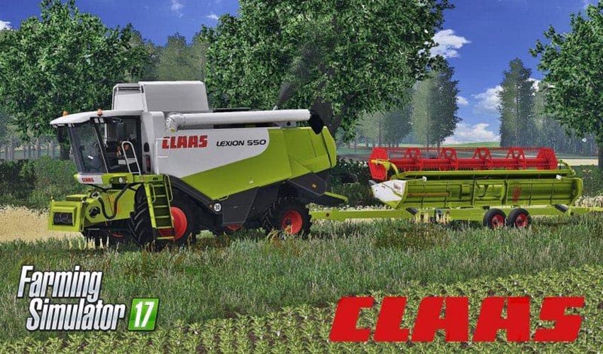 CLAAS LEXION 550 FULL PACK 2
