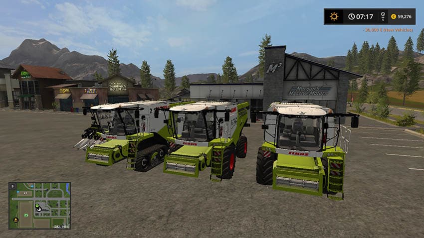 CLAAS LEXION 700 STAGE IV pack 3