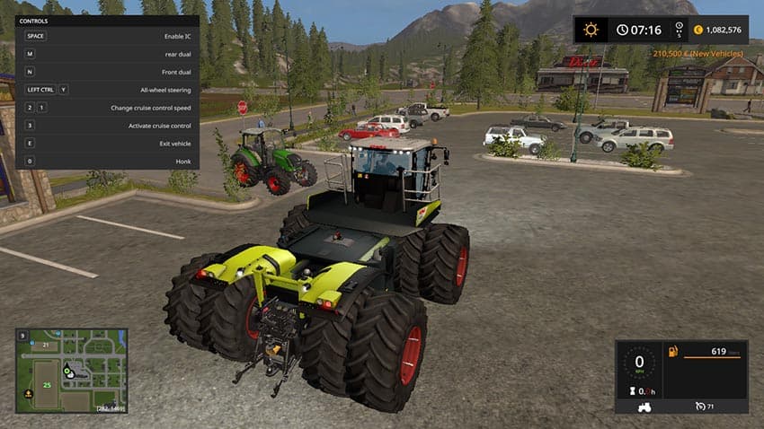 CLAAS XERION 4000 ST PACK 2