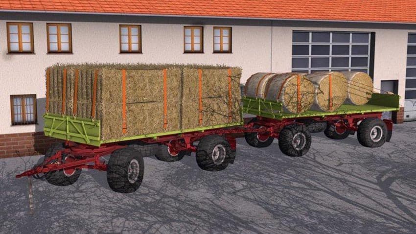 CONOW HW80 bale trailer 2