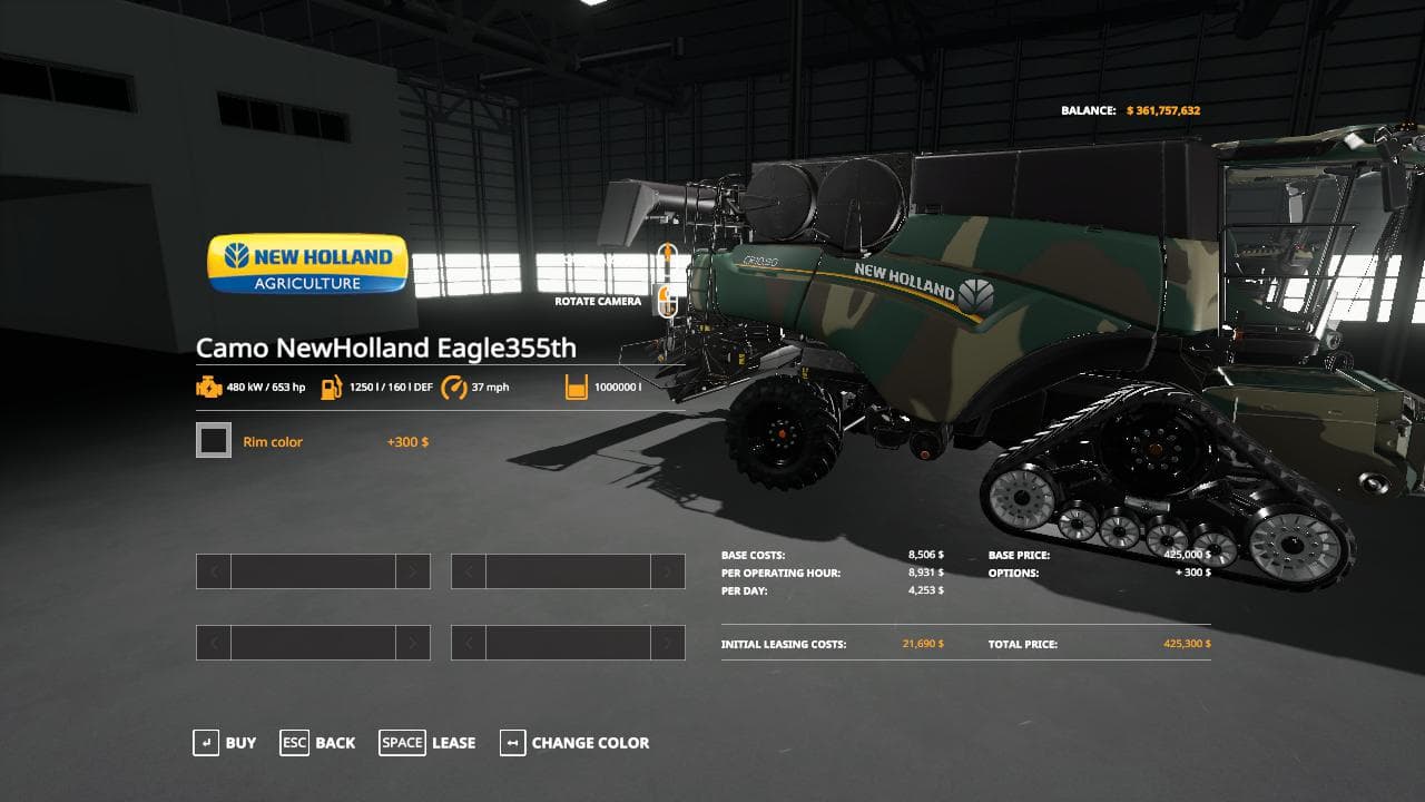 Camo New Holland Eagle355th Pack 3
