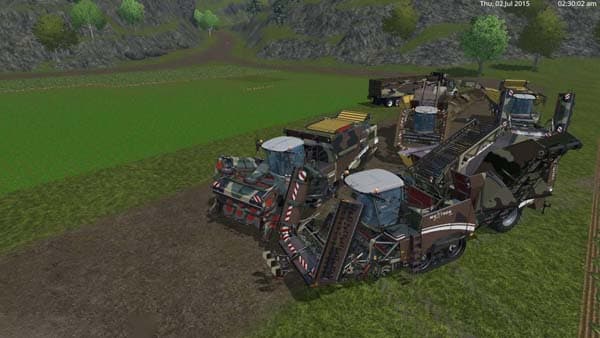 Camoflage Grimme PACK 4 2
