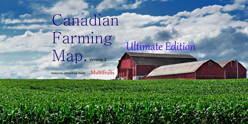 Canadian Farming Map Ultimate 6