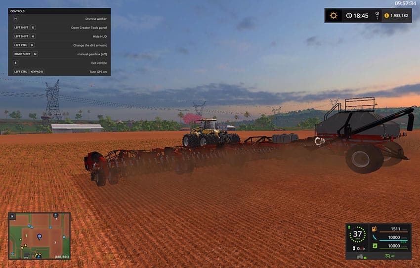 Case 32m direct seed