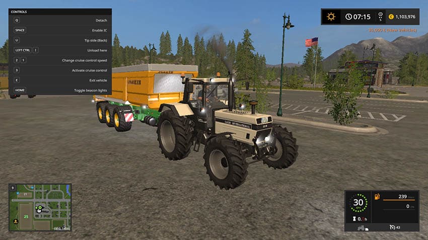 Case IH 1455XL White Edition