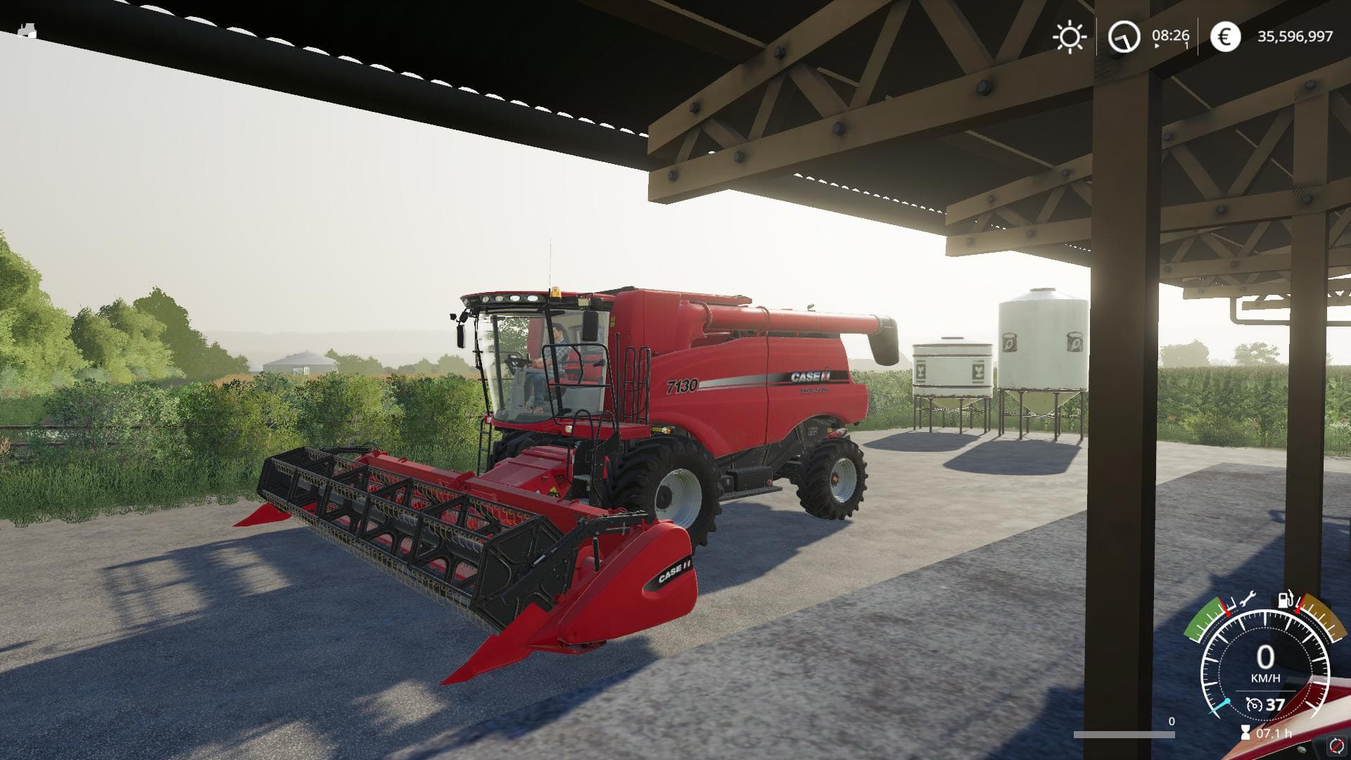 Case IH 7130 + Cutter 3