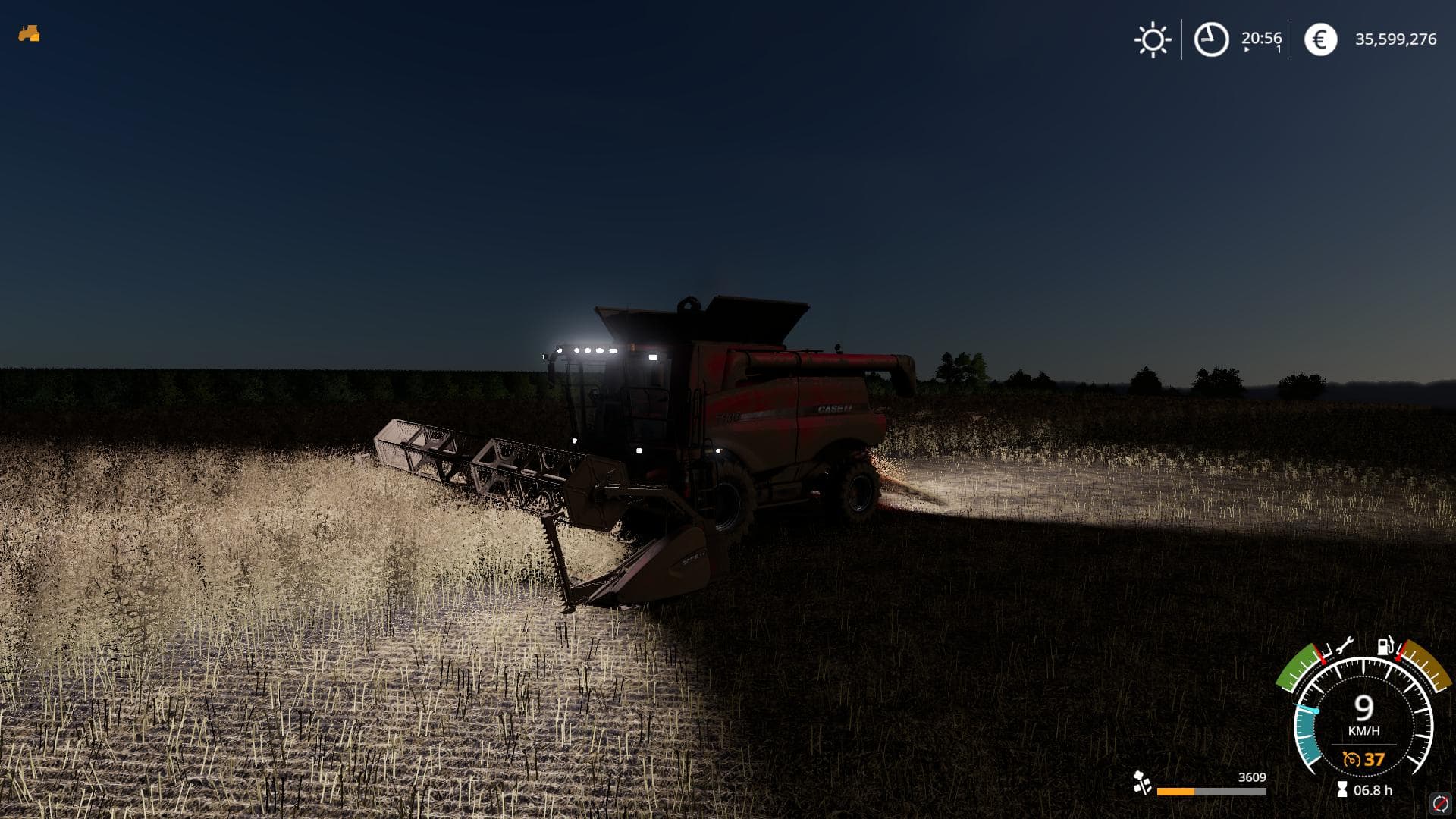 Case IH 7130 + Cutter 2