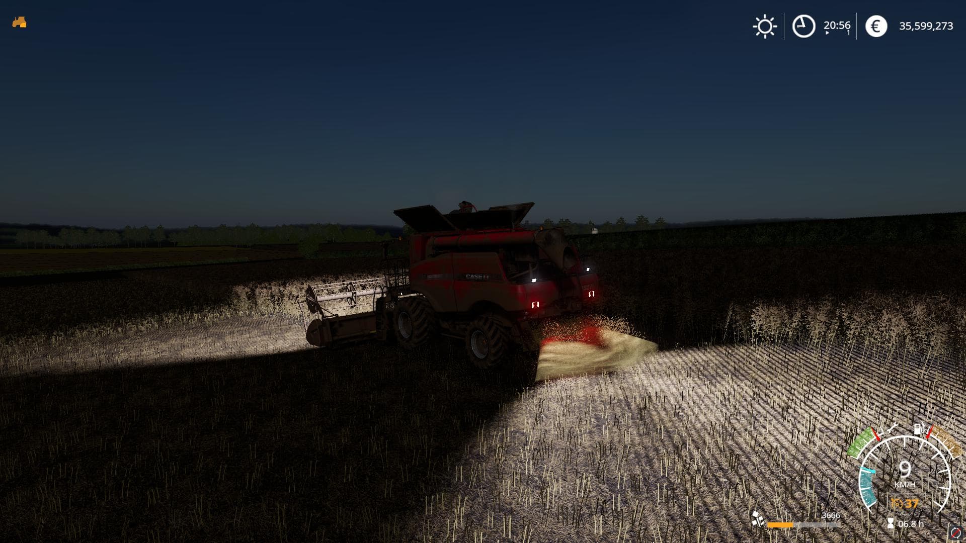 Case IH 7130 + Cutter