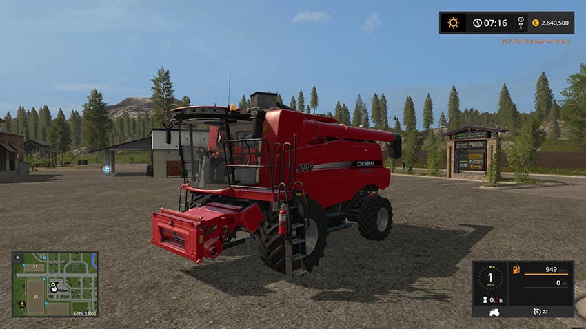 Case IH Axial-Flow X130 series 3