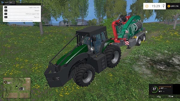 Case IH Magnum 380 Forest