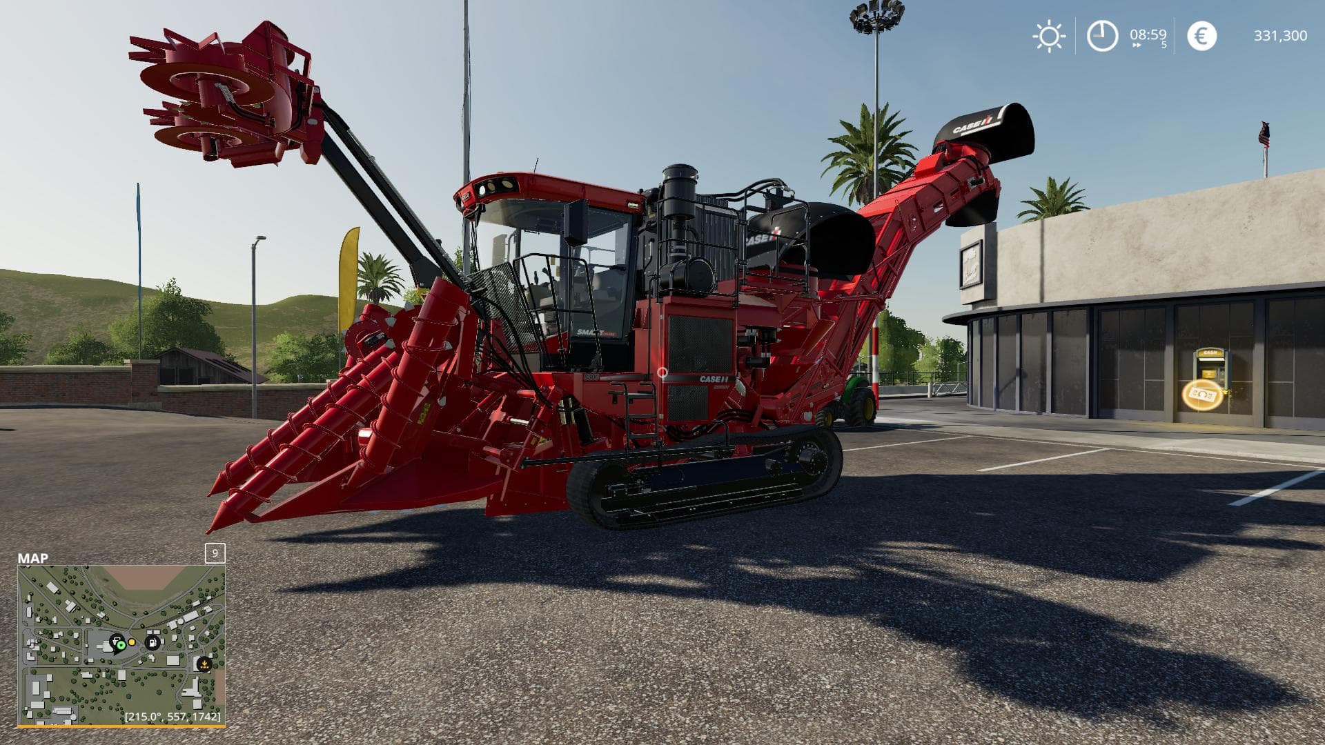 Case IH suger cane harvester 3