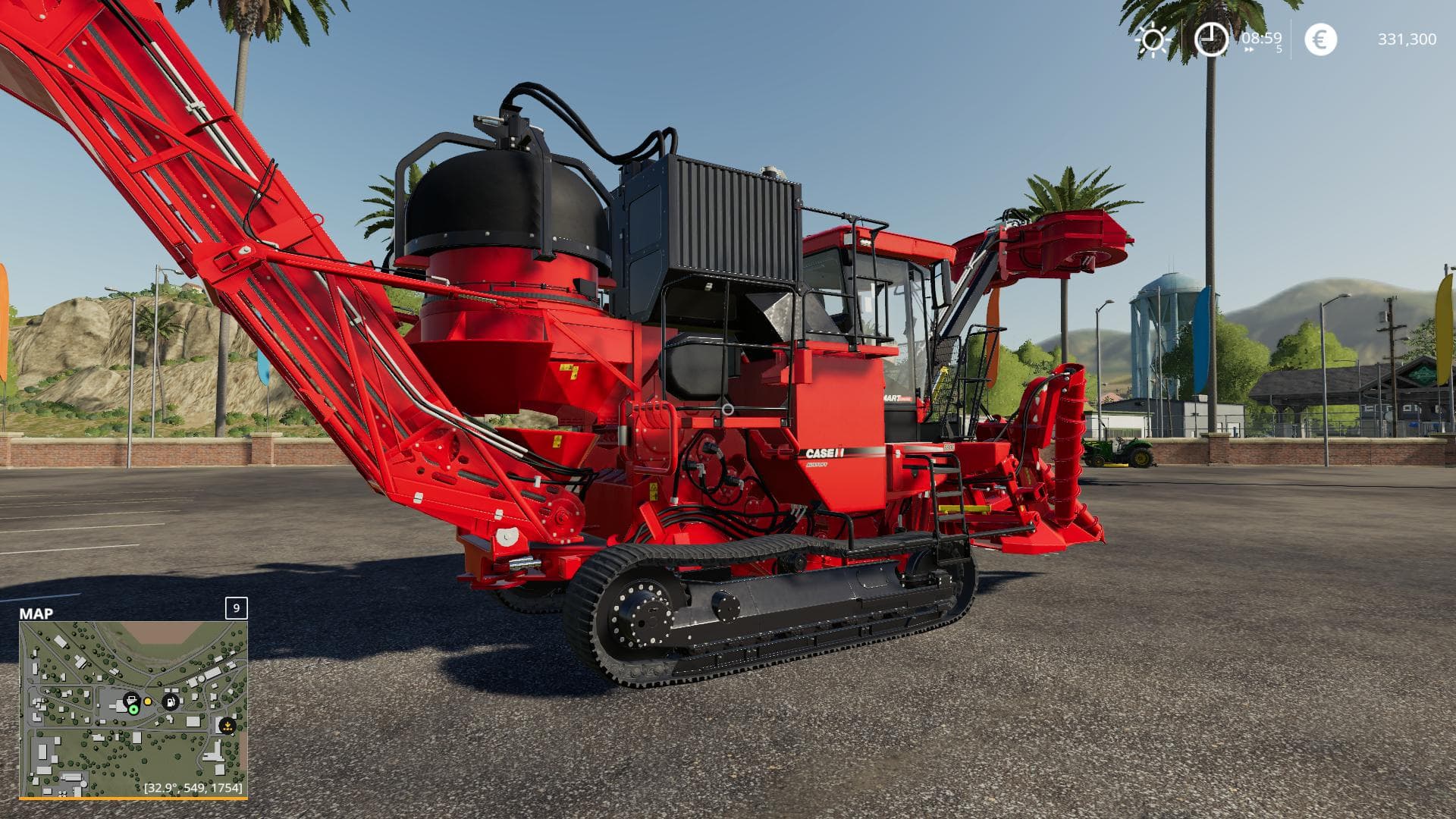 Case IH suger cane harvester 2