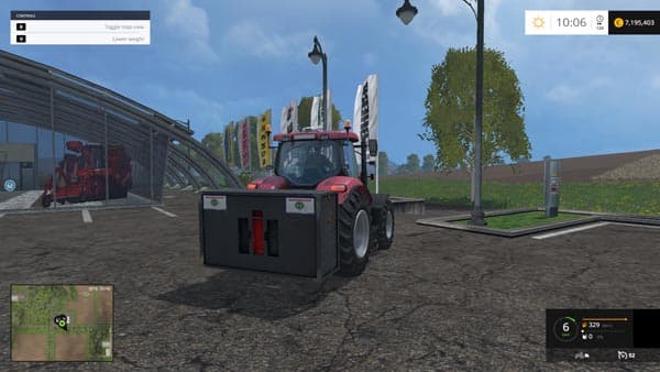Case IH weight 3000 KG [MP] 2