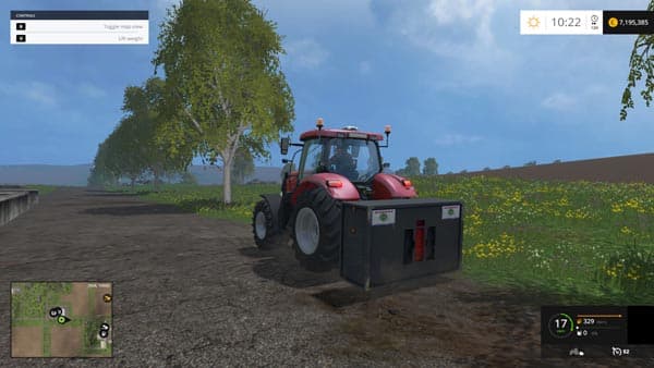 Case IH weight 3000 KG [MP]
