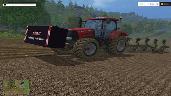 Case IH weight [MP]