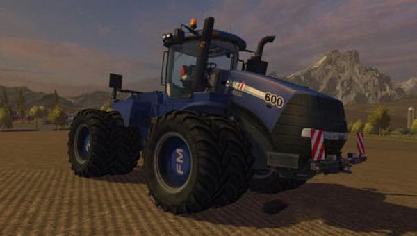 Case Steiger 600 Blue
