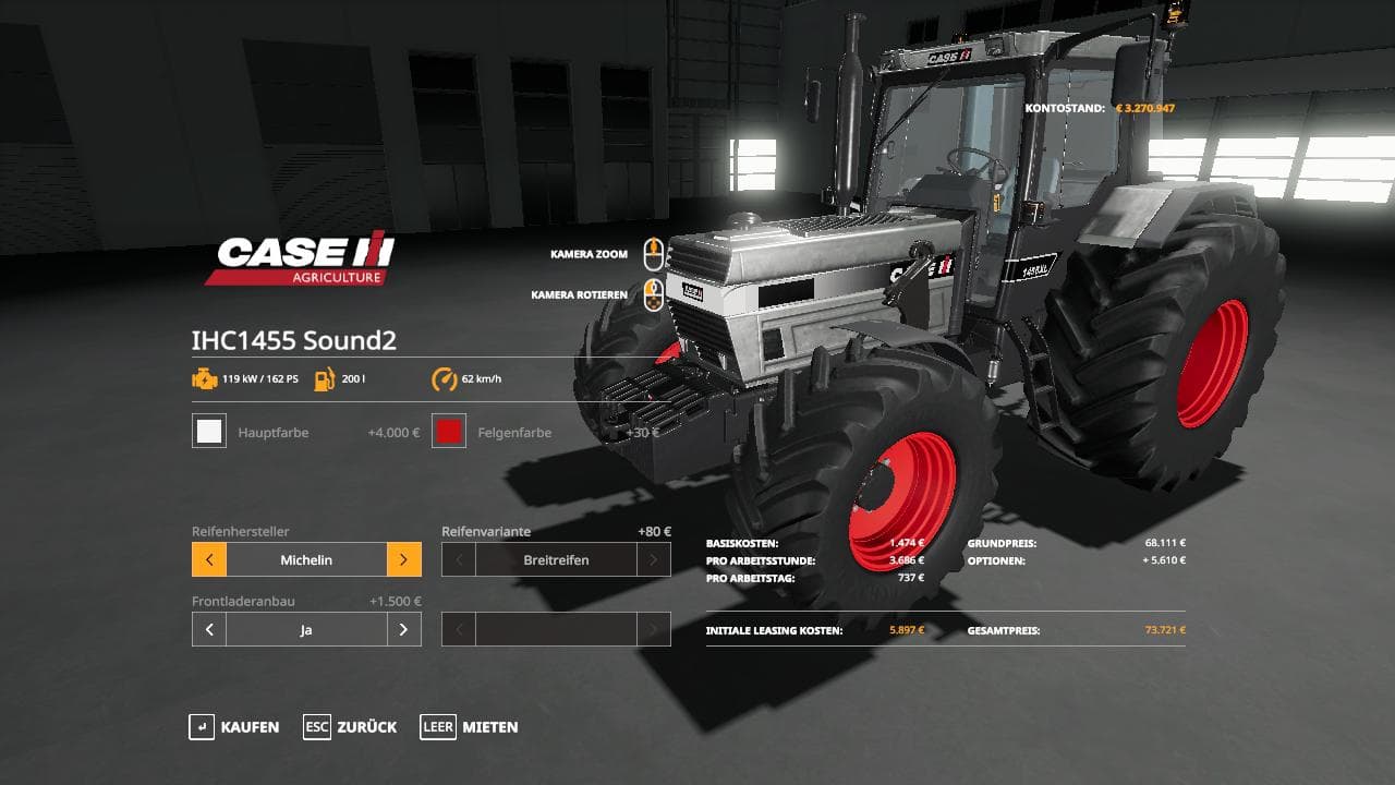Case IH1455 SOUND