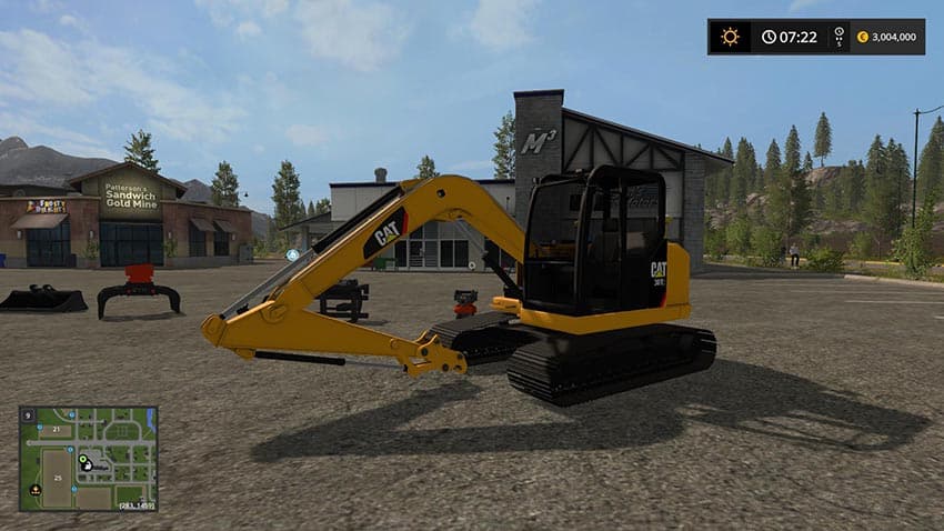 Cat 307 Pack 3