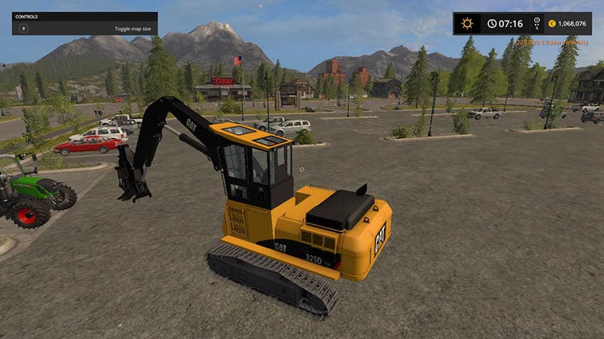 Cat 325D FM Shovel Logger 2