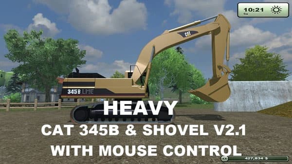Cat 345B Pack