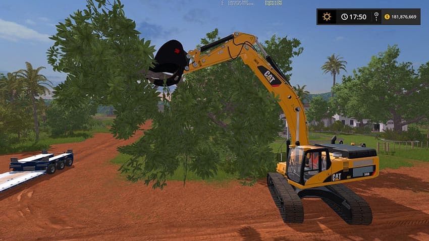 Cat 345D Bucket With Thumb 2