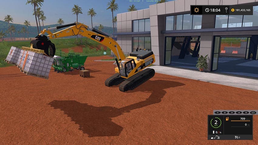 Cat 345D Bucket With Thumb