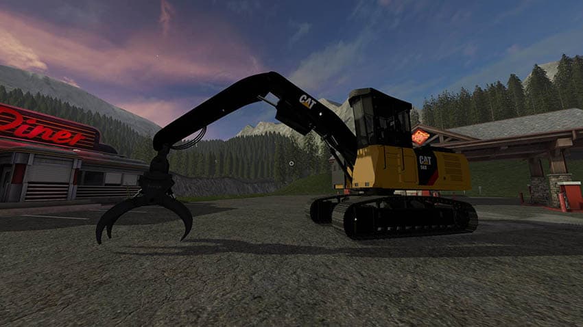 Cat 568 logging machines 2