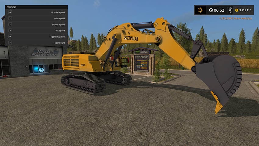Cat Excavator 289C 3