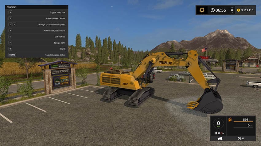 Cat Excavator 289C 2