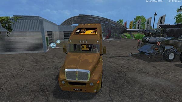 Cat Truck and Cat Semi Trailer 3
