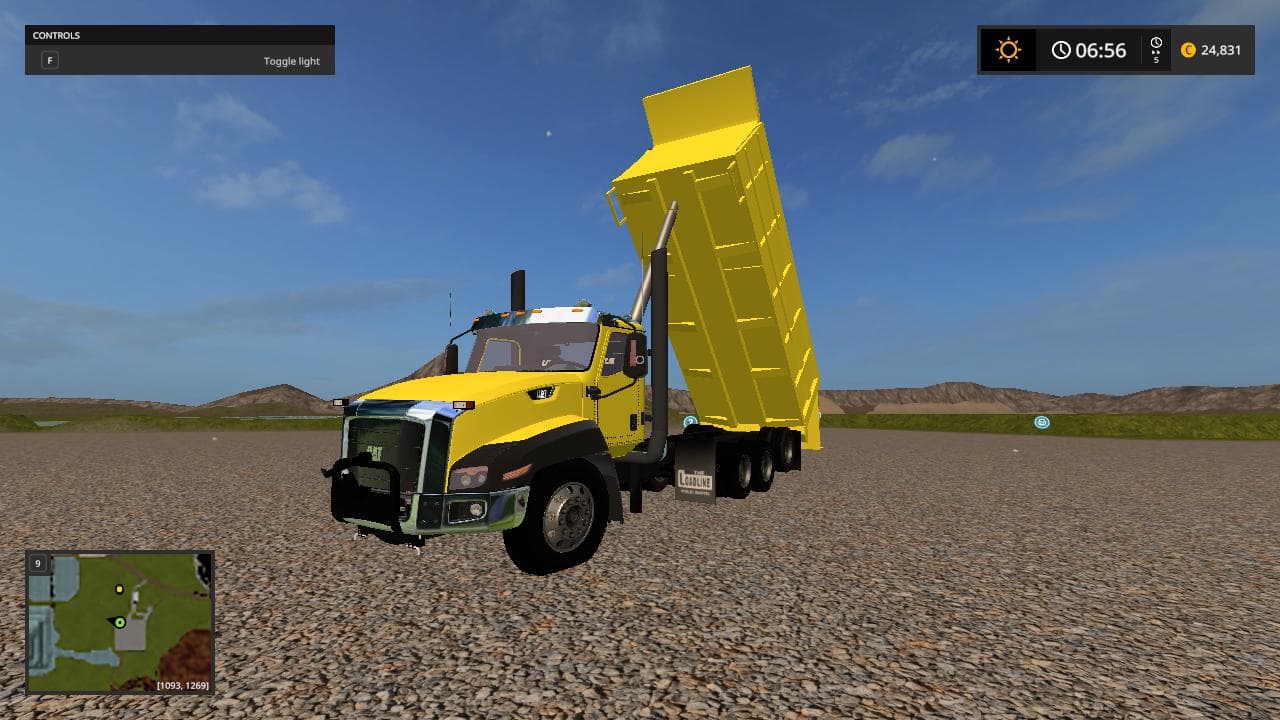 Cat ct660 dump truck 3