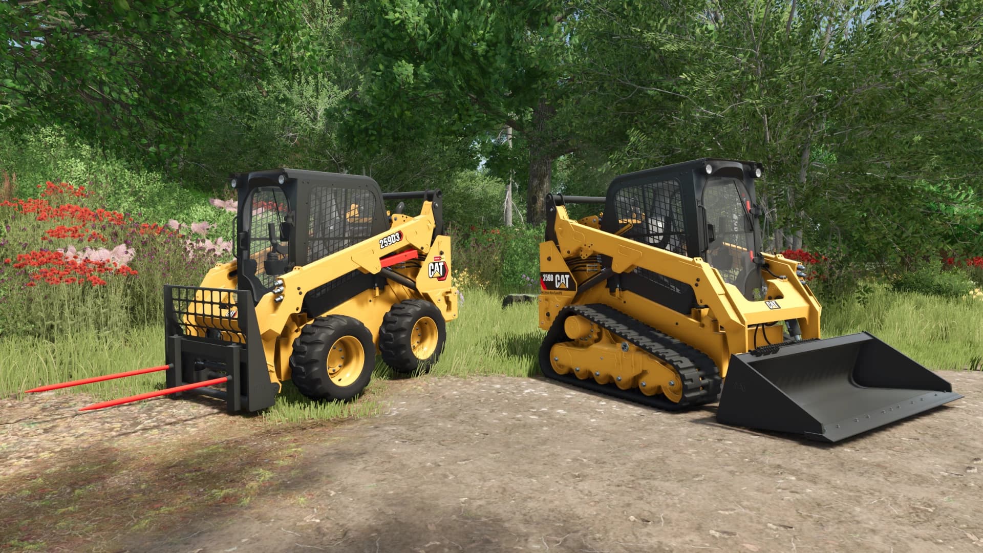 Caterpillar 242D/259D 4