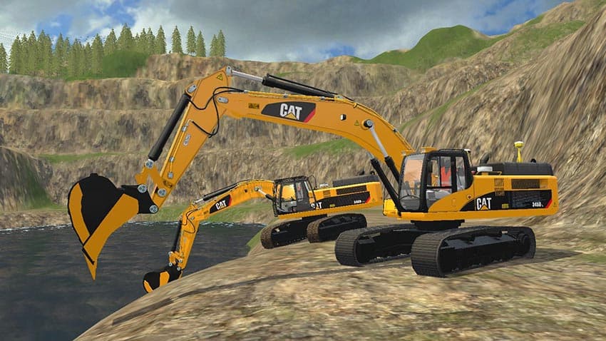 Caterpillar 345D Pack 3
