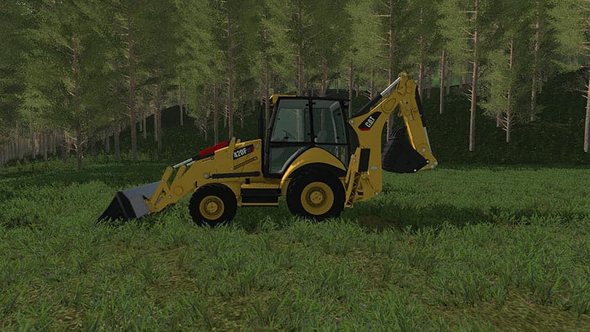 Caterpillar 420F Backhoe 3