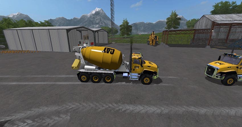 Caterpillar Cement Mixer 3