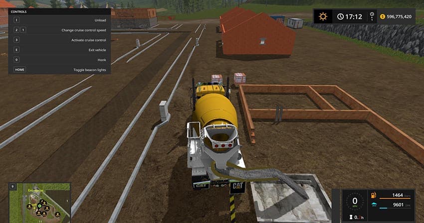 Caterpillar Cement Mixer 2