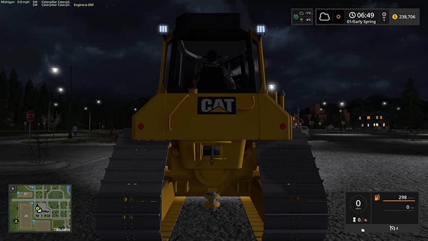 Caterpillar D6N LGP