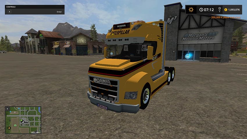 Caterpillar Scania Stax Truck [MP] 3
