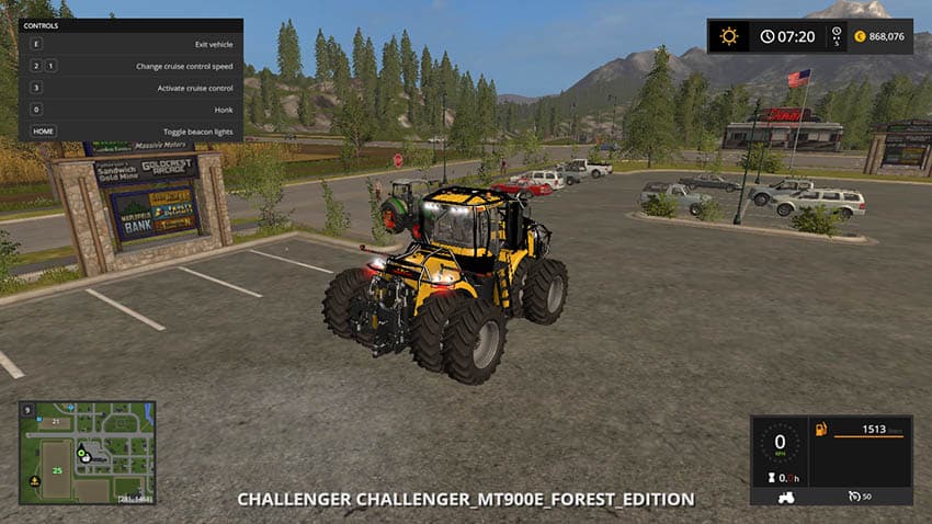 Challenger MT 900e Forest 2