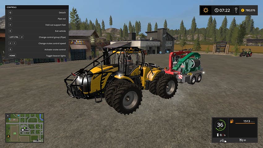 Challenger MT 900e Forest