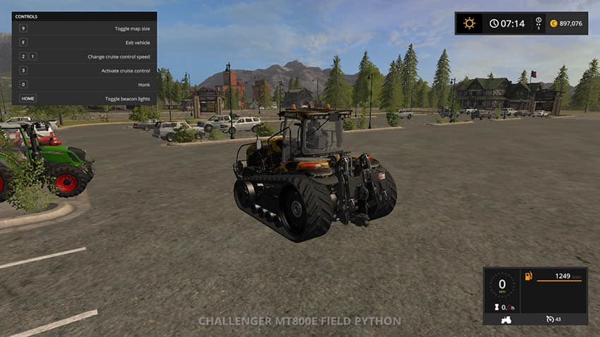 Challenger MT800E Field Python 2