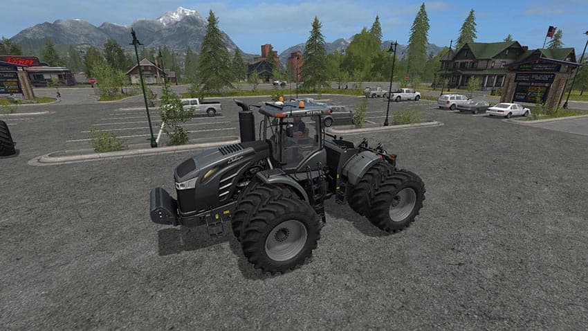 Challenger MT900E &amp; Blackhorsch Tiger 10 LT Plough 3