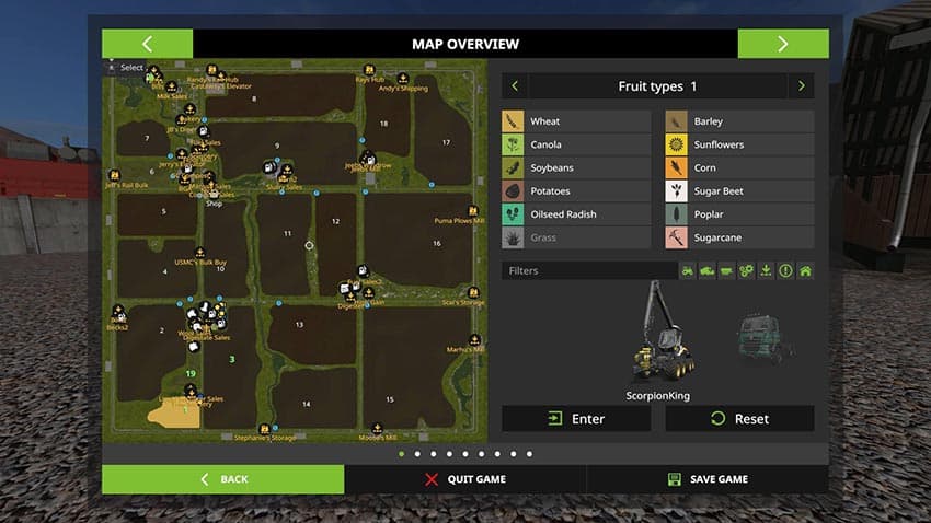 Cherry Hills Seasons 4X Map