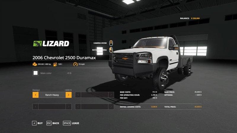 CHEVROLET 2500 DURAMAX 2006 w/strobes