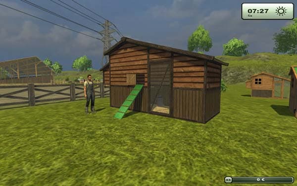 Chicken coop with egg [MP]