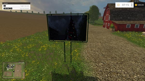 Christmas sign [SP]