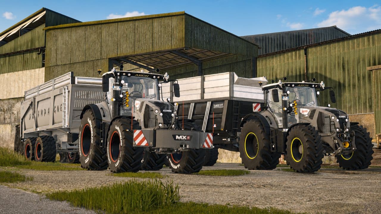 Claas Axion 870-800 Grey Edition 2