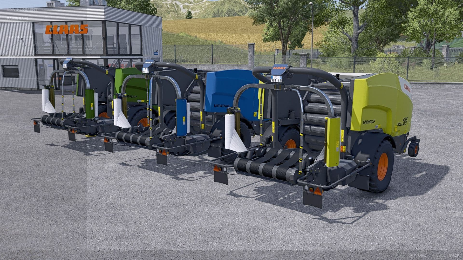 Claas Rollant 455 Uniwrap 3