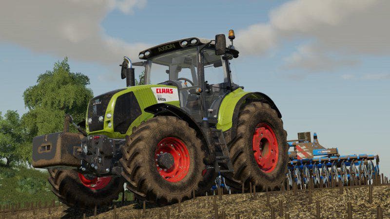 Claas Axion 800 + Weight 900kg 5
